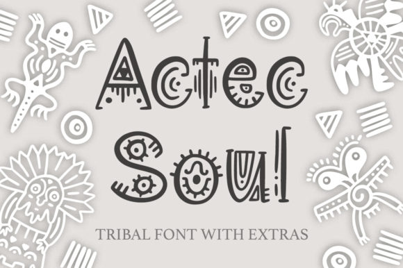 Aztec Soul: Unleashing Cultural Depth in Modern Typography