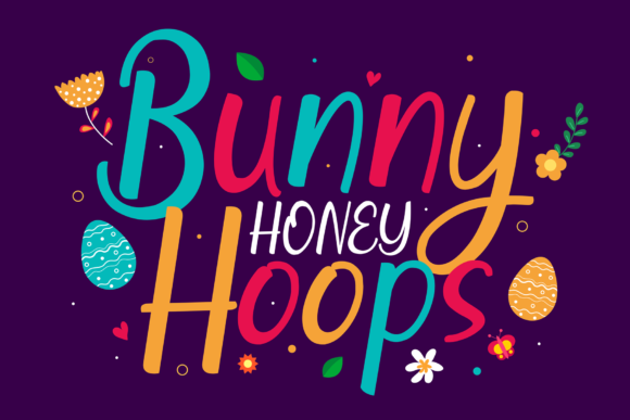 Bunny Hoops: A Playful Font for Creative Designs