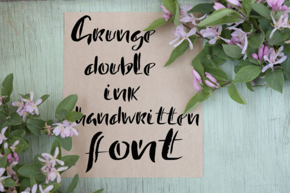 Double Ink: The Quirky Display Font for Modern Design