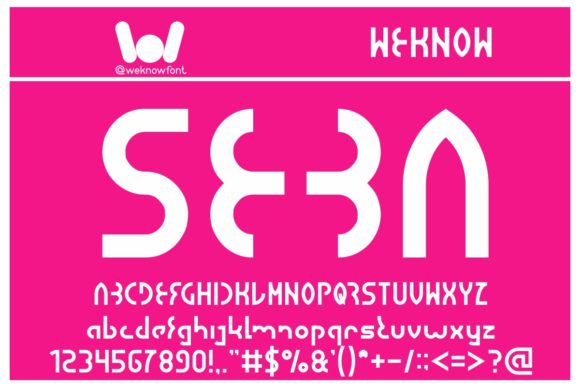 Seba: A Modern Typeface for Clean, Impactful Design