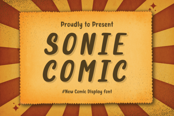 Sonie Comic: Injecting Playful Energy into Modern Design