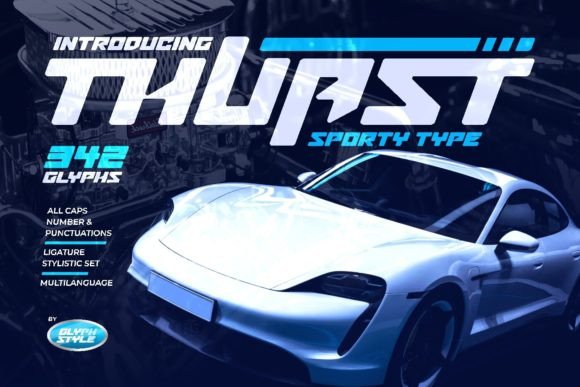 Thuast: The Dynamic Font for Speed-Driven Design